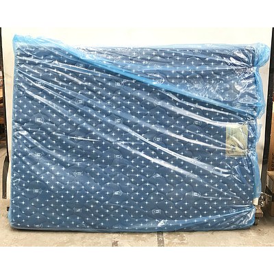 Queen Size 3 Piece Bed Suite, Bed & Pair of Side Tables