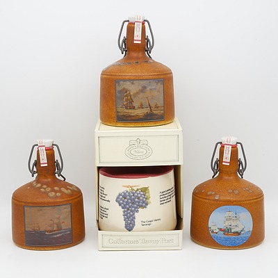 Brown Brothers Collectors Tawny Port and Three Limited Release Bottles of McWilliams Muscat (Kindly Donated By Christine Lund)