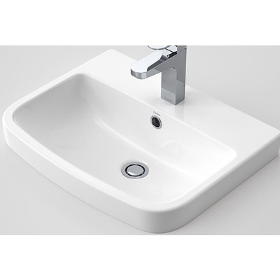Caroma Urbane Ceramic 400mm Inset Basin - 867105W - RRP $420.00 - Brand New