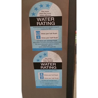 Geberit Monolith Back To Wall Cistern - 131006SI1 - New - RRP $650.00