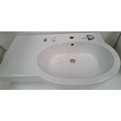 Kolo Varius 800mm Asymmetrical Above Counter Basin - RRP $550.00 - New