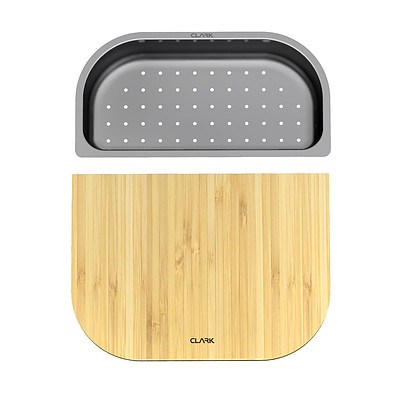 Clark Monaco 623mm 1.5 Bowl Stainless Steel Undermount Kitchen Sink - RRP $650.00 - Brand New