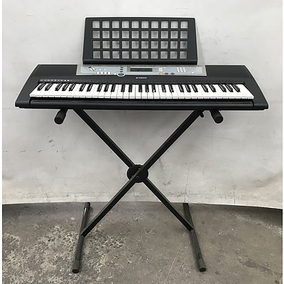 Yamaha PSR E203 Digital Piano with over 300 Customisable Styles and Tones