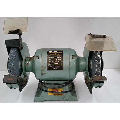 Abbot and Ashby 200mm Electric Bench Grinder