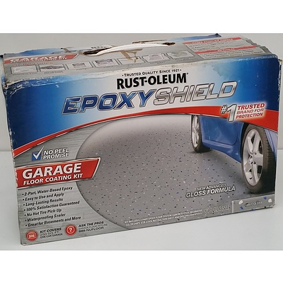 Rustoleum Epoxy Shield Garage Floor Coating Kit - New