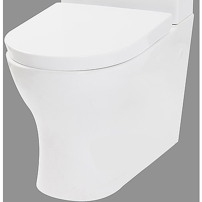 Vizzini Lucio Full Vitreous China Ceramic  S/P Trap Wall Faced Toilet Pan - Brand New - RRP $399.00