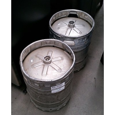 Keg King BC-128 163L Kegerator and Two Kegs