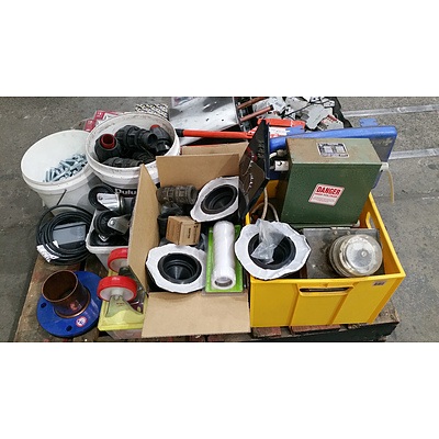 Selection of Tools, Hardware, Electrical and Plumbing Components