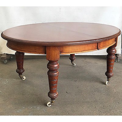 Antique Australian Cedar Extension Dining Table