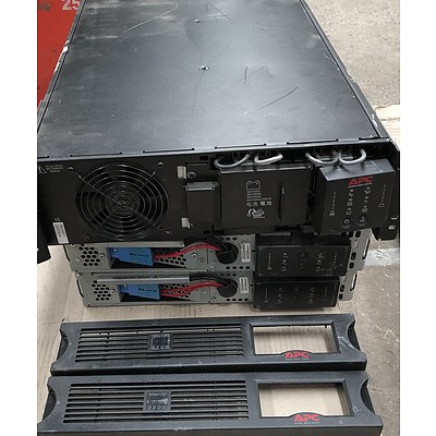APC Assorted Rackmount UPS Appliances - Lot of Three