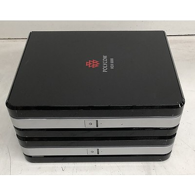 Polycom HDX 6000/7000 HD PAL Appliances - Lot of Two