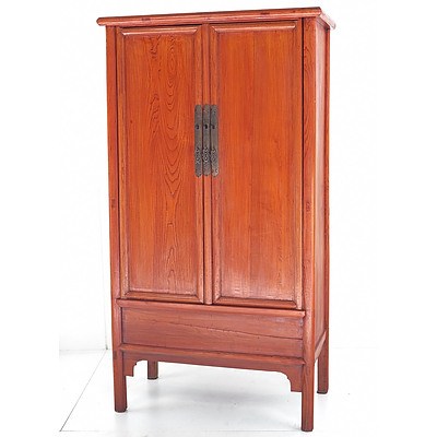 Chinese Elm Wedding Cabinet