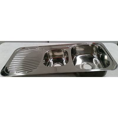 Stainless Steel Undermount 1 and 1/2 Bowl Kitchen Sink