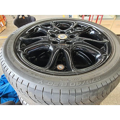 Set of Four Porsche Cayenne 20”  Wheels with Michelin Tyres