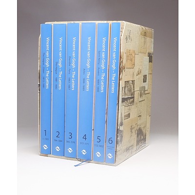 A Boxed Set of Six Volumes of Vincent Van Gogh Letters Published by Thames and Hudson