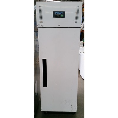 Polar 600L Upright Commercial Fridge White Finish