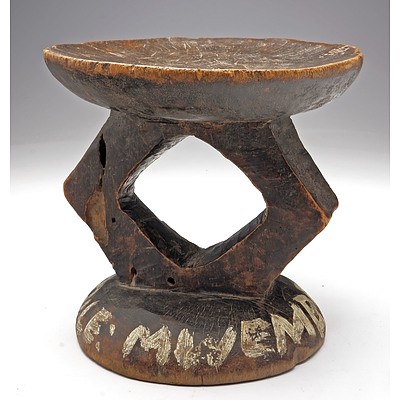 Stool, Tonga Tribe, Zimbabwe