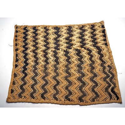 Cloth, Kuba/Shoowa Tribe, Democratic Republic of Congo