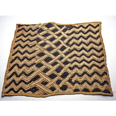 Cloth, Kuba/Shoowa Tribe, Democratic Republic of Congo