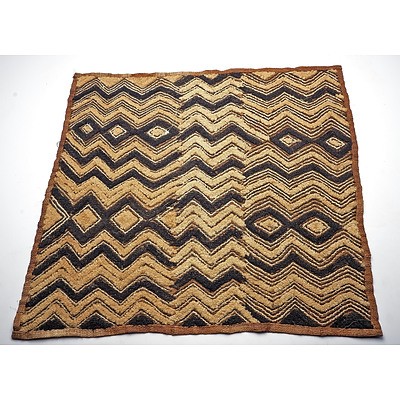 Cloth, Kuba/Shoowa Tribe, Democratic Republic of Congo