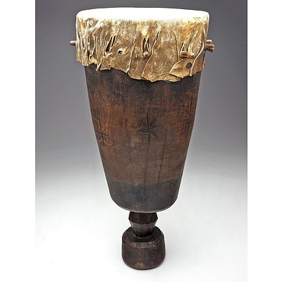 Ceremonial Wedding Drum, Makonde Tribe, South East Tanzania