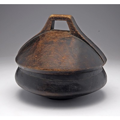Food Storage Bowl, Lozi Tribe, Barotseland Region Western Zambia 