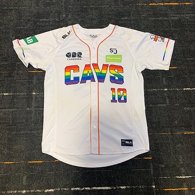 2020 Cavs Pride Night Jersey - Game worn by #10 Chuckie Robinson