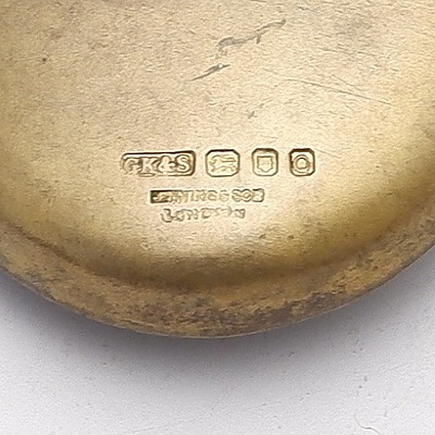 Three Gilt and Enamel Masonic Jewels Including One Hallmaked Sterling, Punjab India