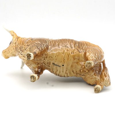 Beswick Ceramic Highland Cattle Figure