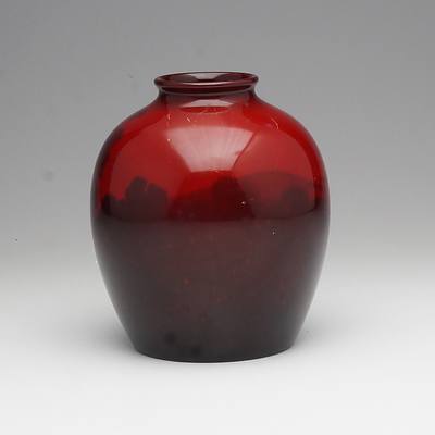 Royal Doulton Flambe Vase