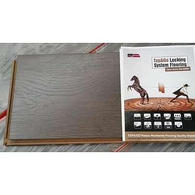 First Class Wood Flooring Co. Denver Wenge Laminate Flooring - 7.8012 Square Meters - Brand New