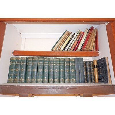 Large Group of Antique and Vintage Books