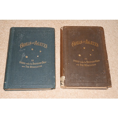 Two Copies, Bartley, Opals and Agates, Gordon & Gotch, 1892
