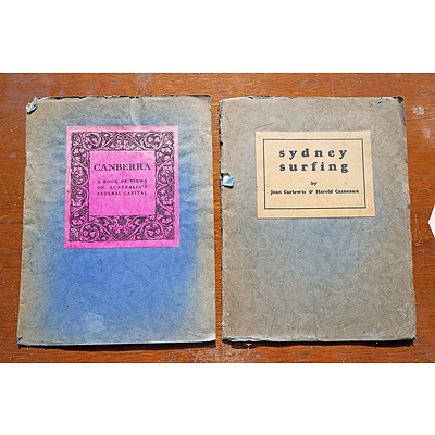 Two 1928 Art in Australia Editions, Including Sydney Surfing and Canberra