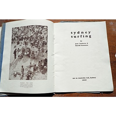 Two 1928 Art in Australia Editions, Including Sydney Surfing and Canberra