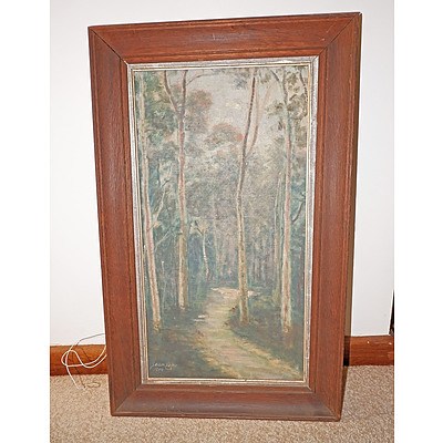 Jean Cope, Untitled 1914, Oil on Canvas 