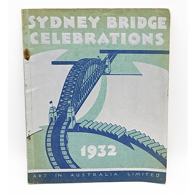 Art in Australia Sydney Bridge Celebrations, 1932