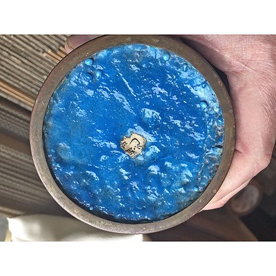 Impressive Japanese Cloisonne Enamel Vase, Meiji Period (1868-1912)