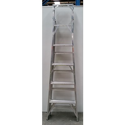 Aluminium 10 Rung Folding/Flip Ladder