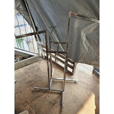 Retail Clothing Display Stands - Lot of 6