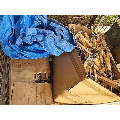 Two Large Boxes of Timber Clip-hangers