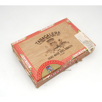 Tabacalera Hand Made 100 % Tobacco Cigars - Part Box of 18