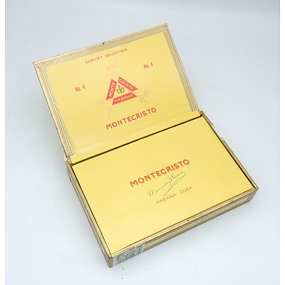 Montecristo Habana Full Box of 26 Hand Rolled 5 inch Cigars (No 4)