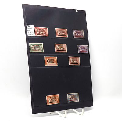 1922 Airmail Stamps, Hinged