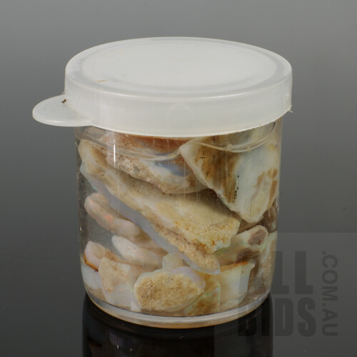Small Jar of Opals