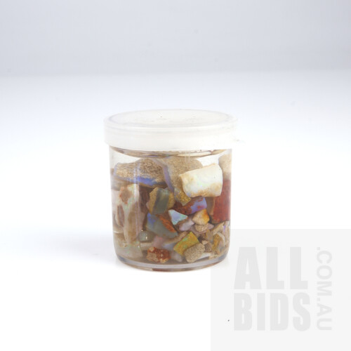 Small Jar of Opals
