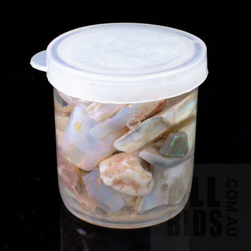 Small Jar of Opals