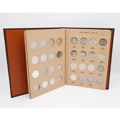 Dansco Album With Thirty Two Australian Florins, Various Dates from 1922 to 1963