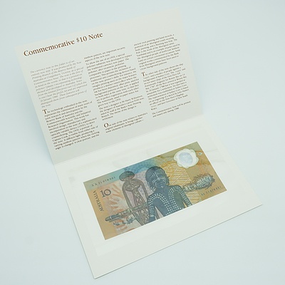 1988 Australian Polymer Bicentennial Commemorative $10 Note, AA21078951