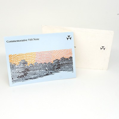 1988 Australian Polymer Bicentennial Commemorative $10 Note, AA17073487